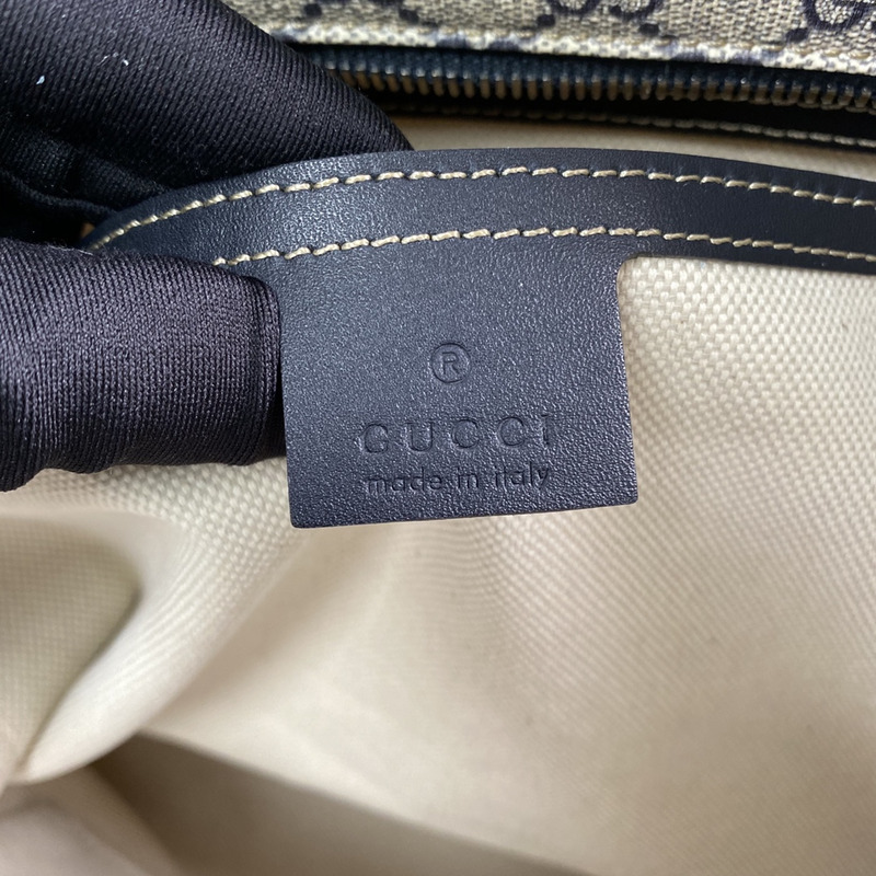 G*u*i monogram tote bag cream