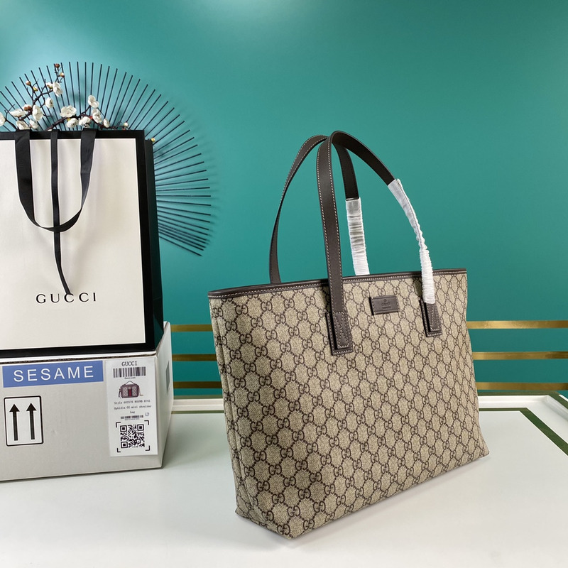 G*u*i monogram tote bag beige