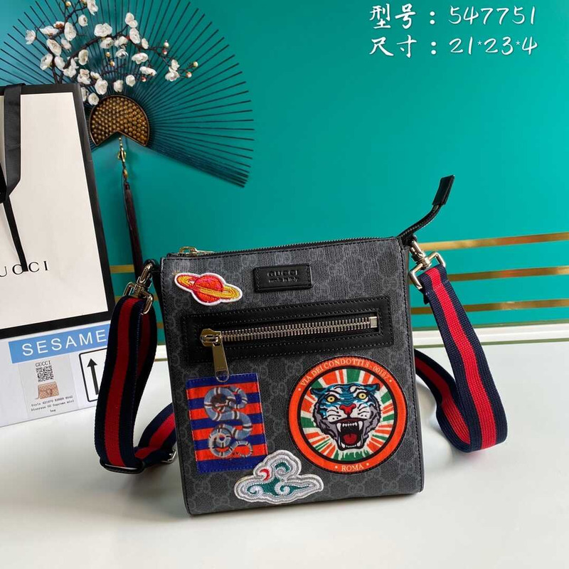 g*u*i night courrier messenger gg S*p*e black