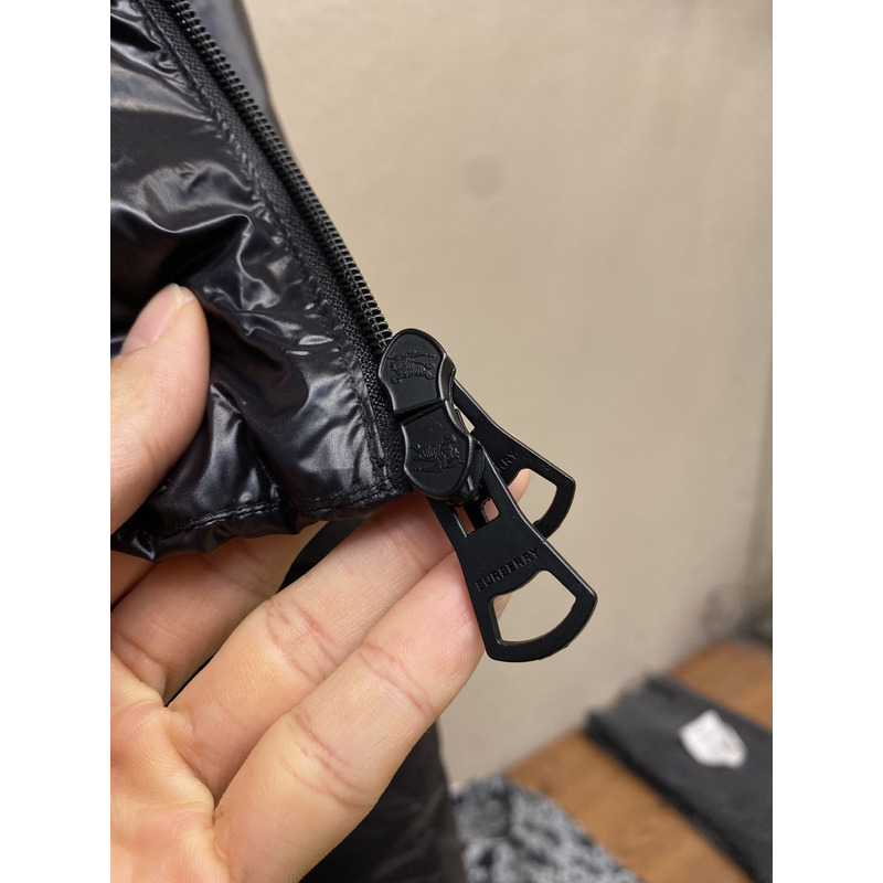 B**rry patch down jacket black