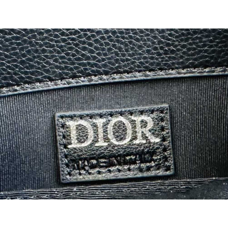 d*or safari N0*H-south mini tote bag beige and black