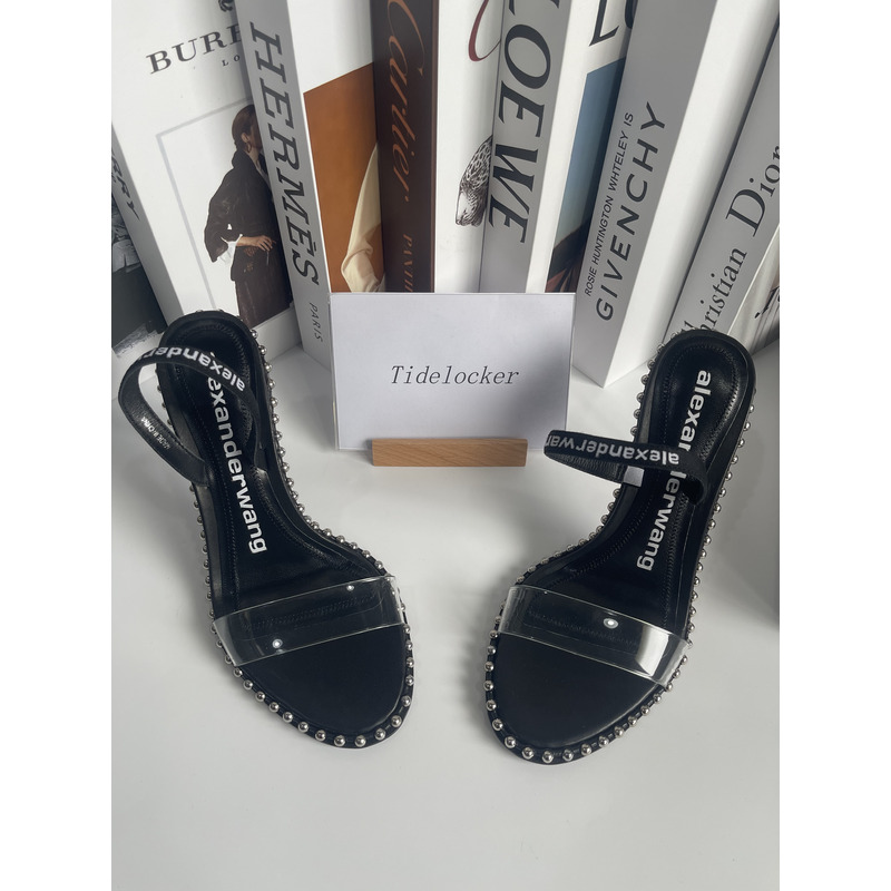 Alexander Wang Nova  Sandal Heels Black