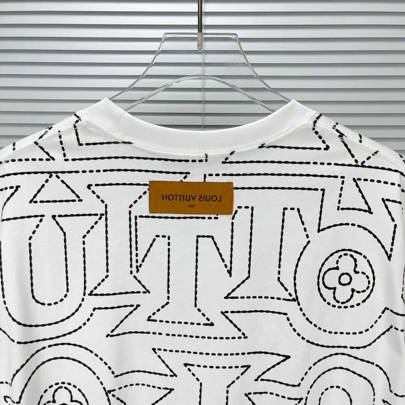 l**is V*t*n cotton t-shirt white