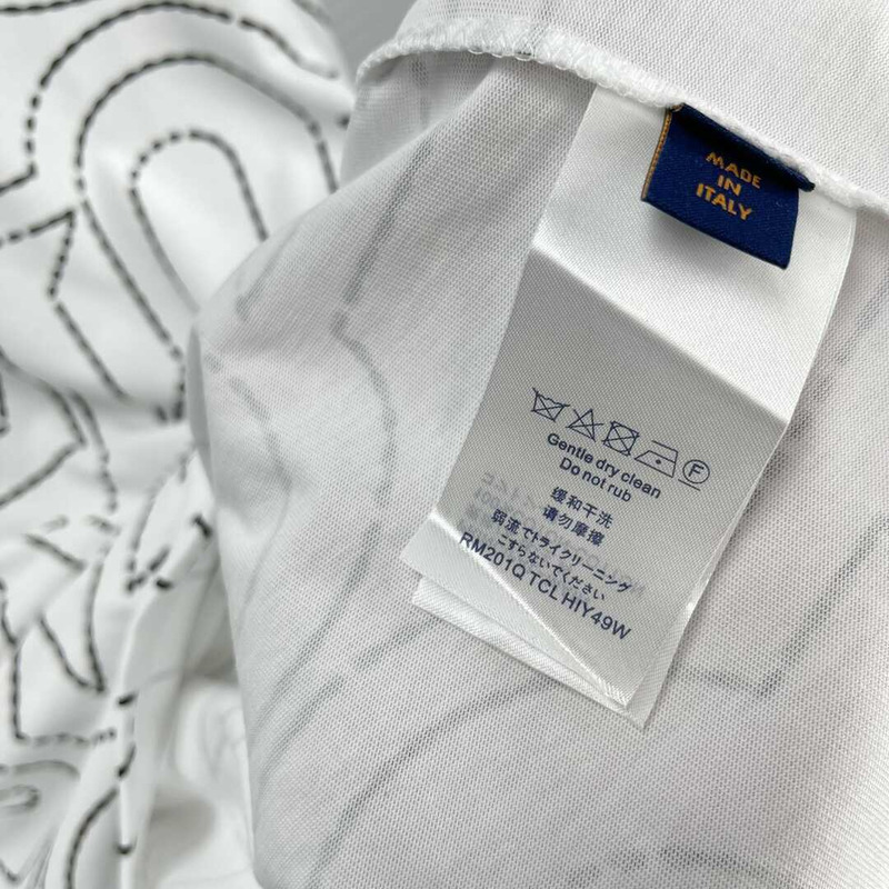 l**is V*t*n cotton t-shirt white