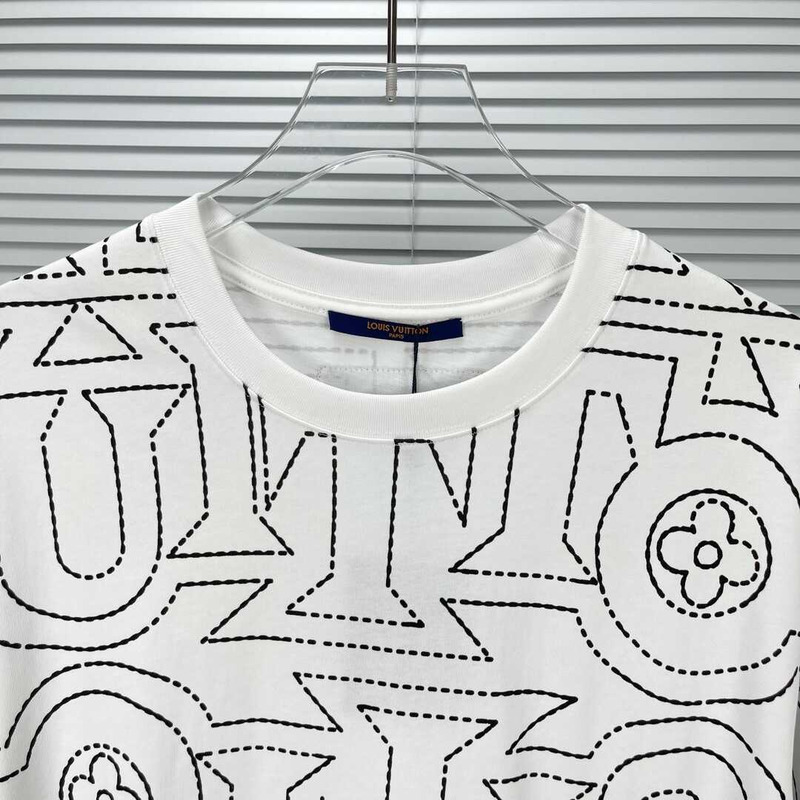 l**is V*t*n cotton t-shirt white