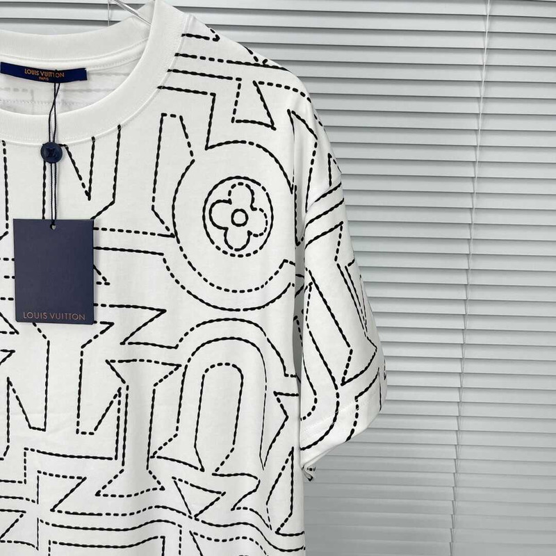 l**is V*t*n cotton t-shirt white