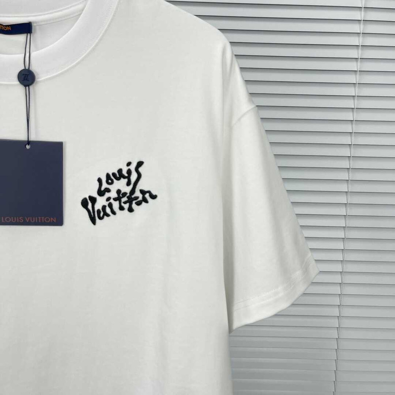 l**is V*t*n cotton t-shirt white