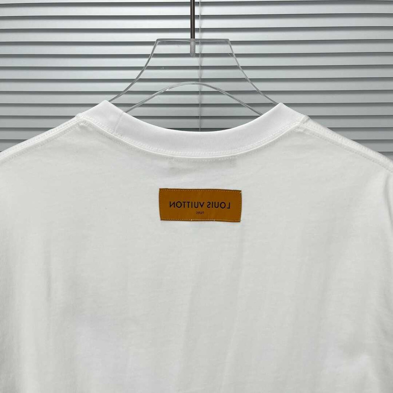 l**is V*t*n cotton t-shirt white