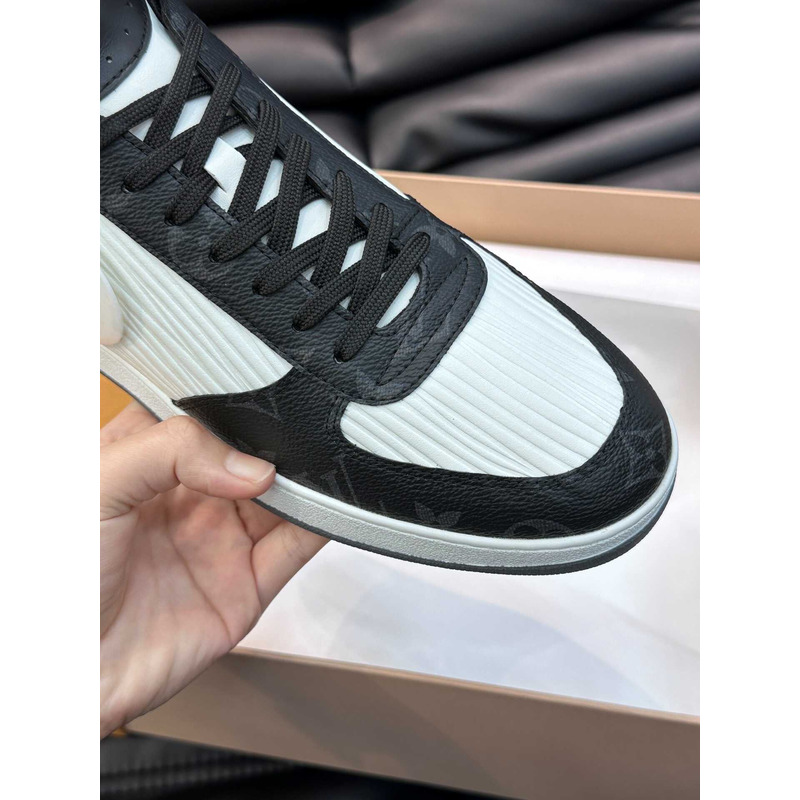 l**is V*t*n rivoli sneaker boot white black