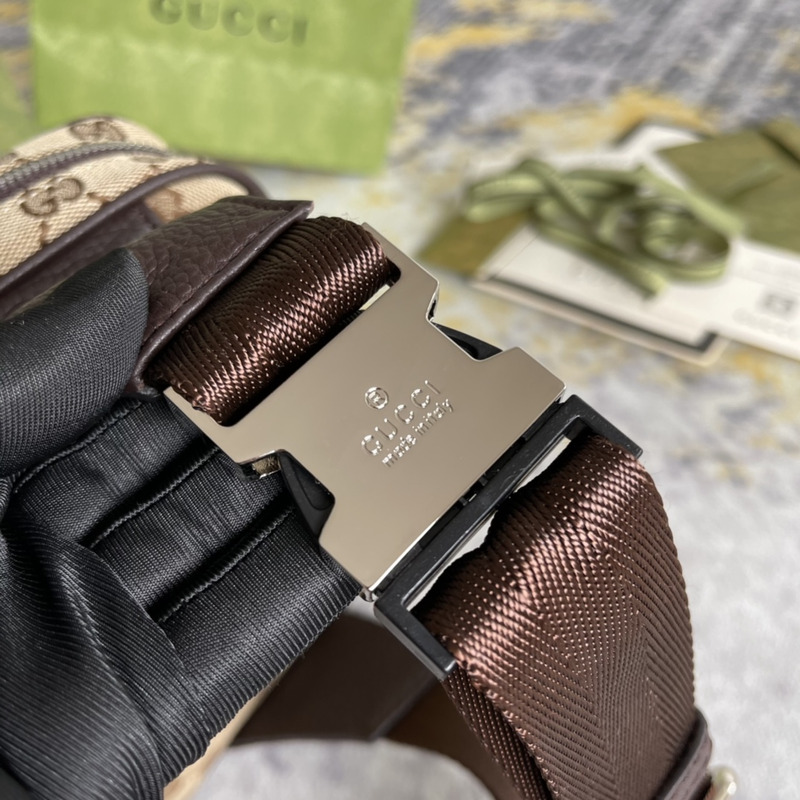 g*u*i belt bag gg S*p*e small beige/black