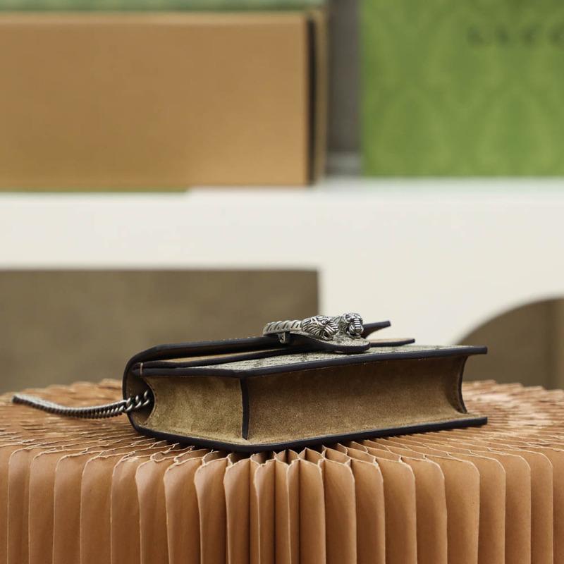 g*u*i dionysus gg S*per minin bag taupe