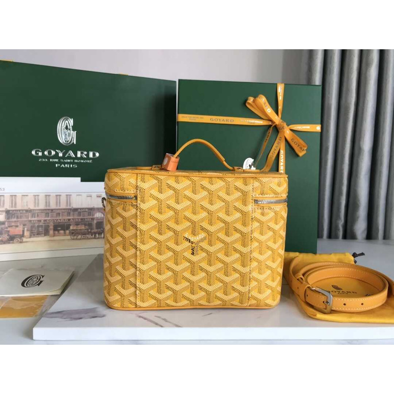 Go*ard Go*ardine muse vanity case yellow