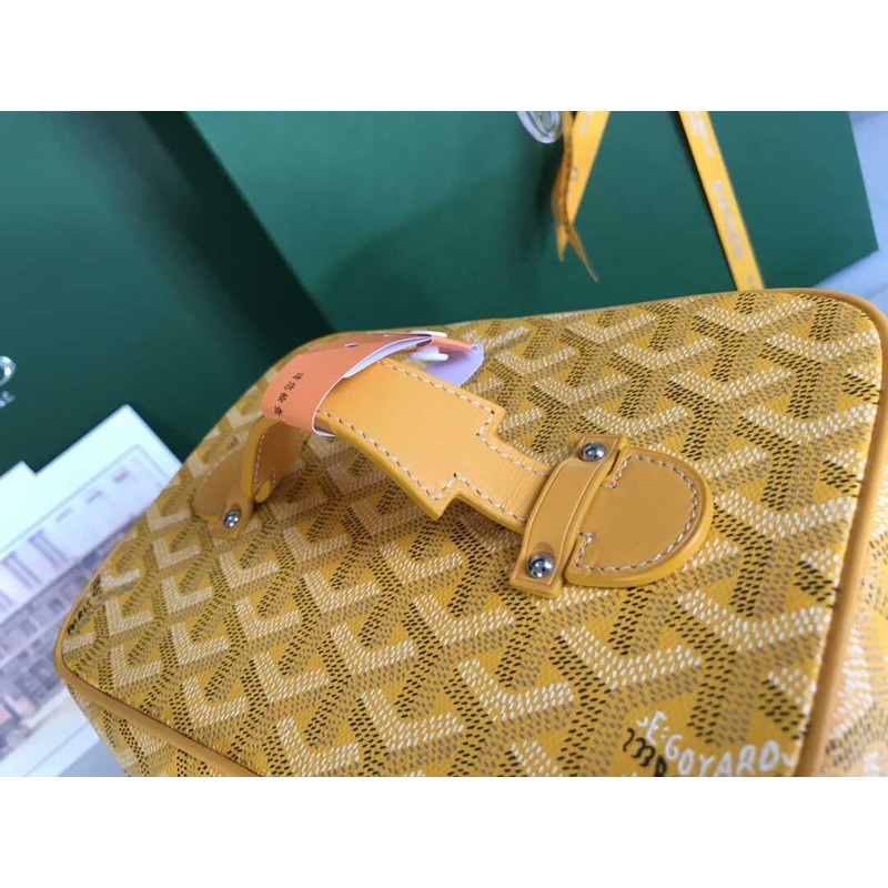 Go*ard Go*ardine muse vanity case yellow