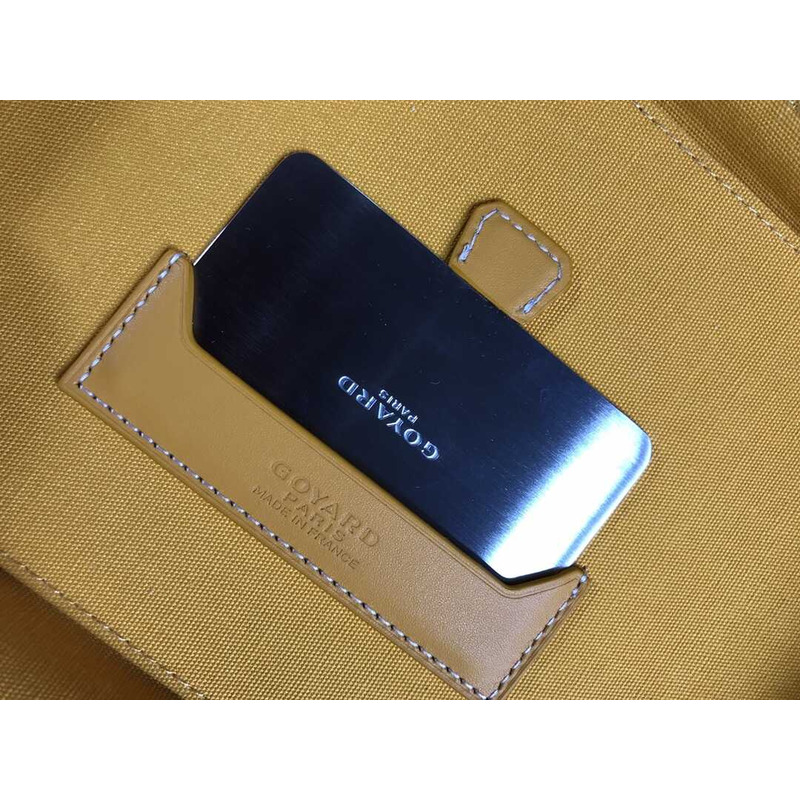 Go*ard Go*ardine muse vanity case yellow