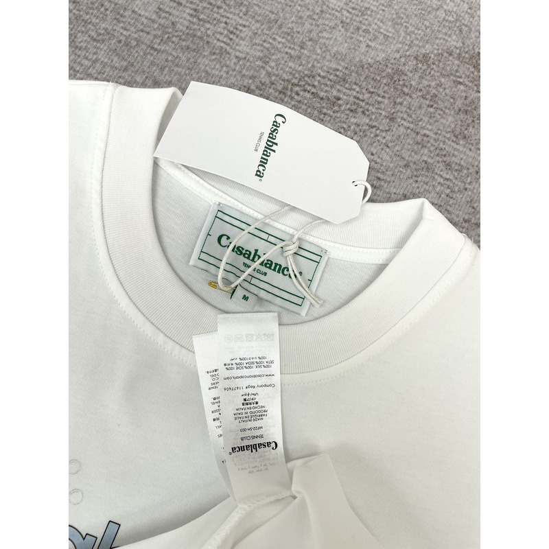 Casablanca T-shirt Whte