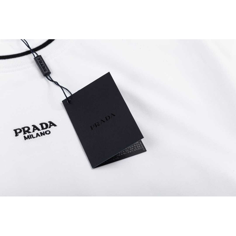 Pra*a cotton t-shirt white