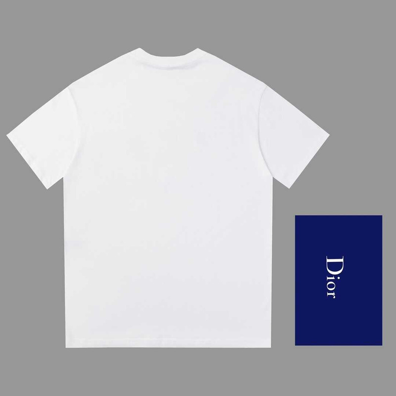 D*or cotton printed t-shirt white