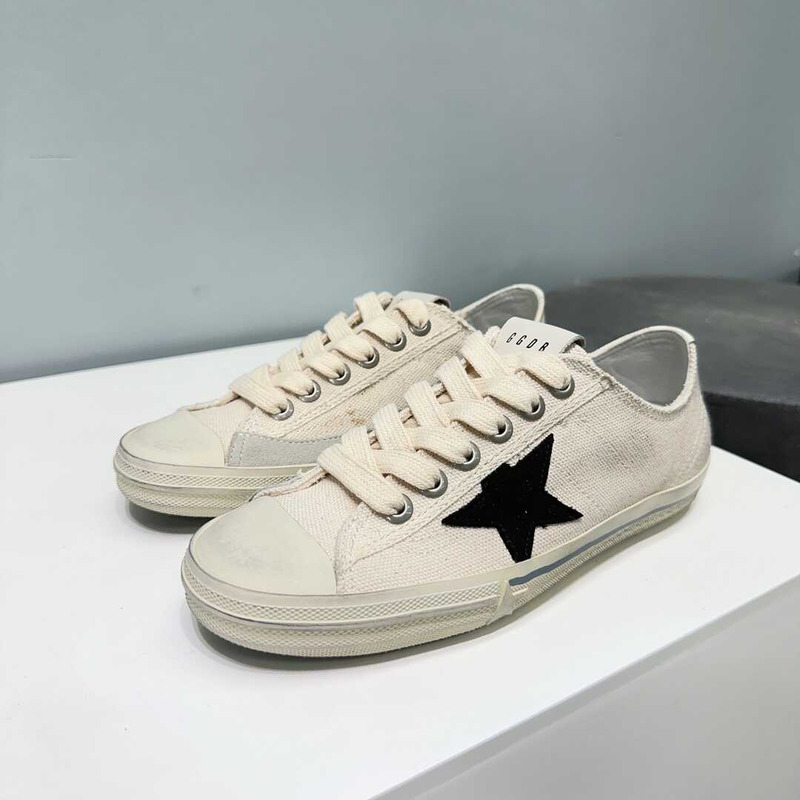 golden goose S*per-star white black sneaker