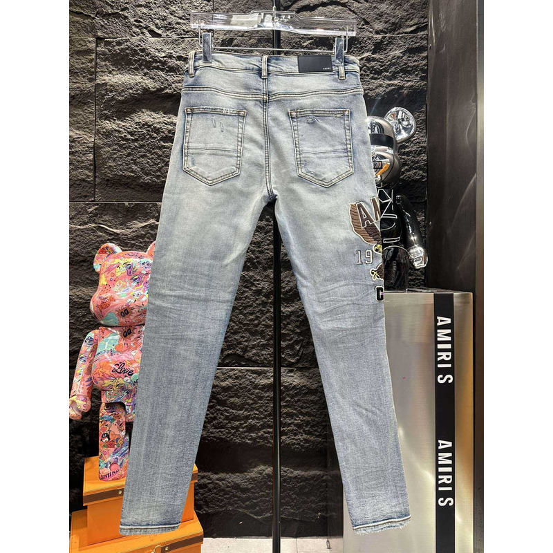 Amiri Varsity Straight Jean Blue