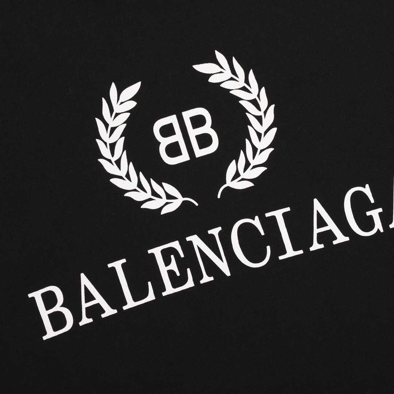 Ba*len*cia*ga logo t-shirt in black