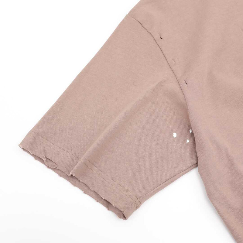 Ba*len*cia*ga caps t-shirt boxy fit in brown