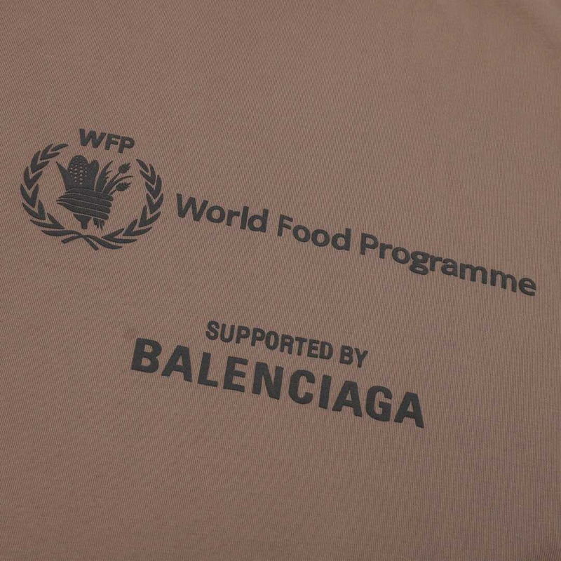 Ba*len*cia*ga cotton t-shirt brown