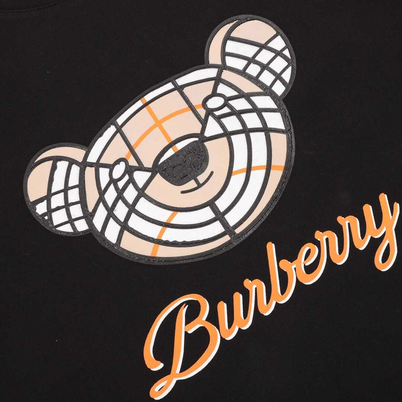 B**rry bear cotton t-shirt black