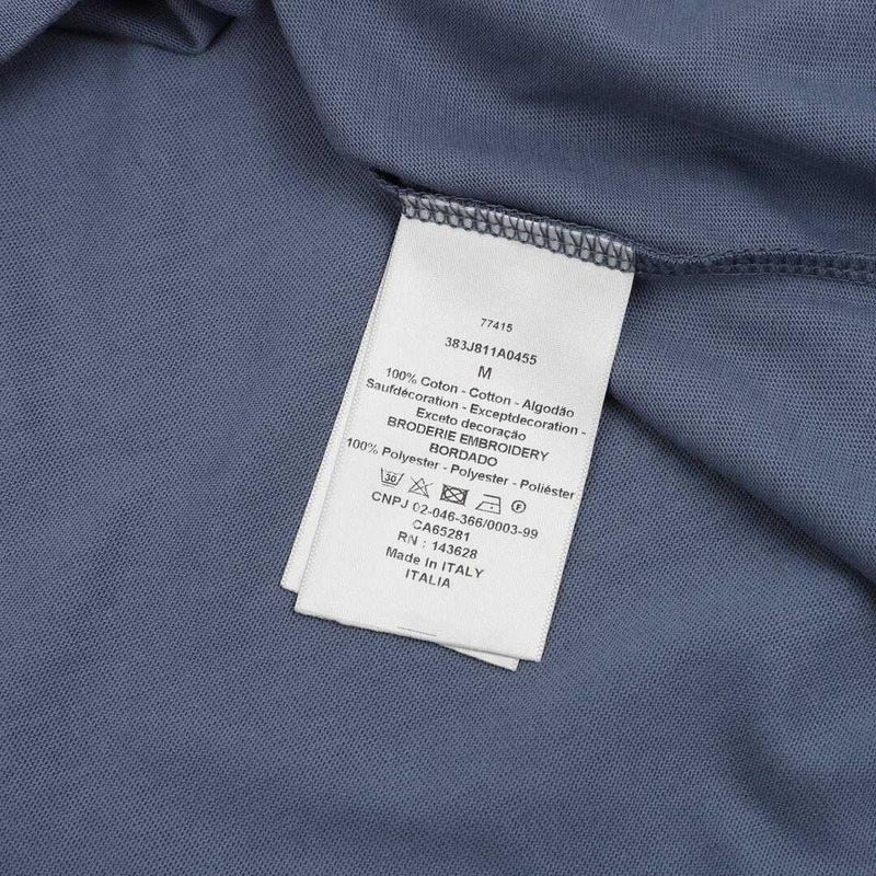 D*or cotton t-shirt dark blue