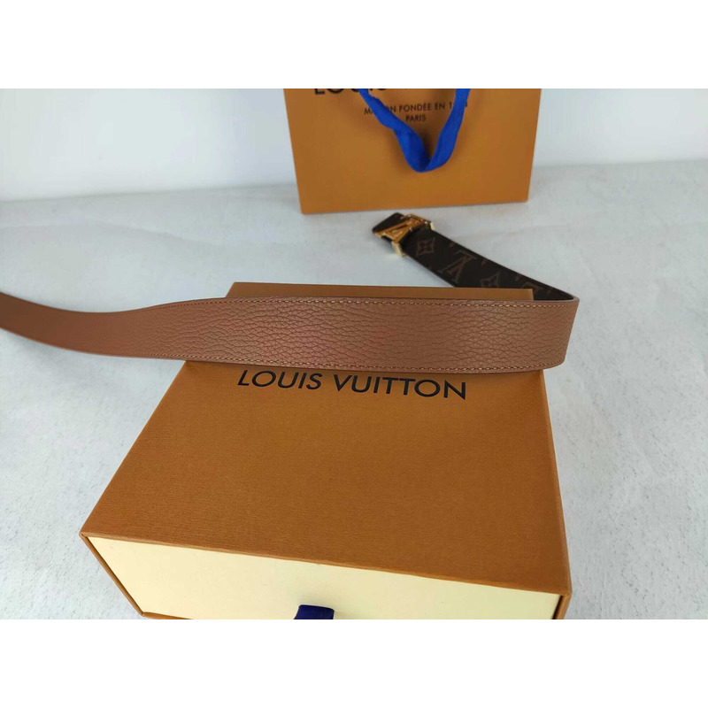 l**is V*t*n monogram belt brown