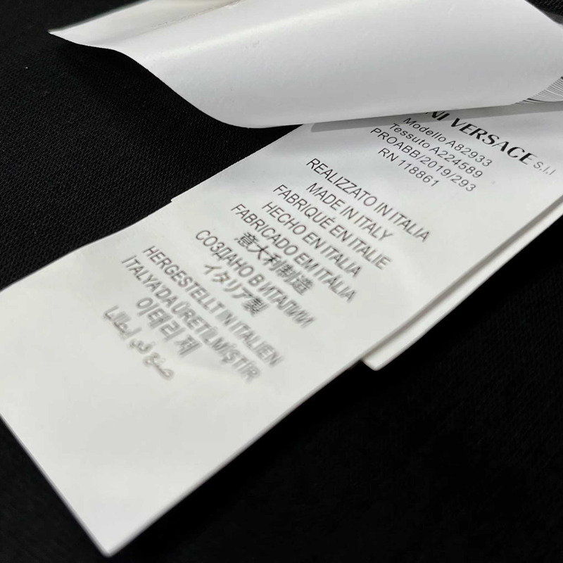 Versace Painted Medusa T-shirt Black