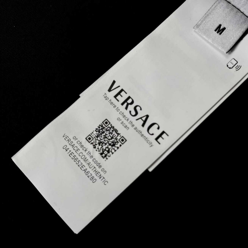 Versace Painted Medusa T-shirt Black