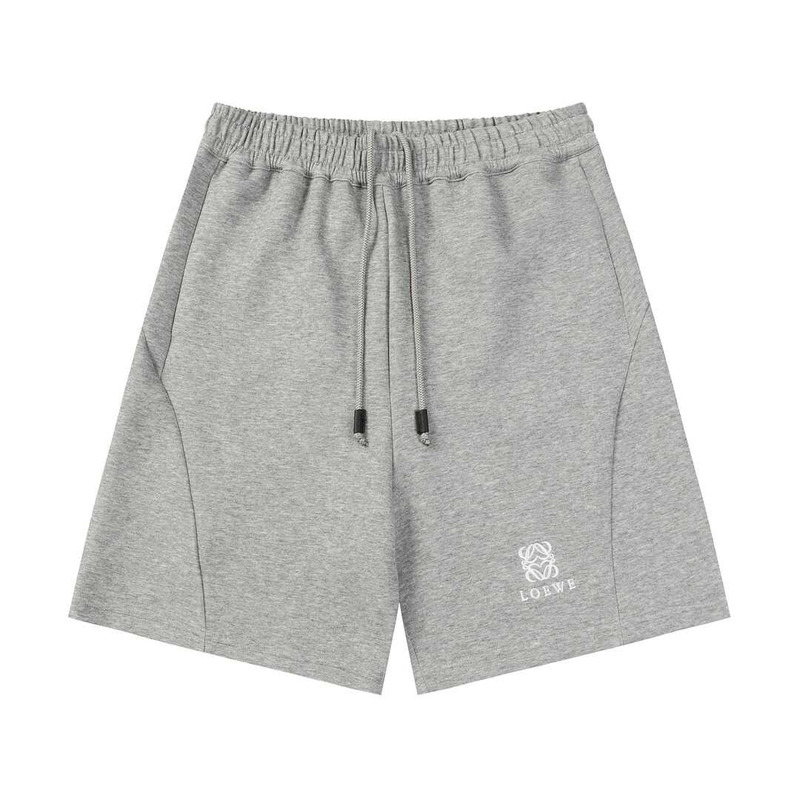 Loewe Logo Shorts Light Grey