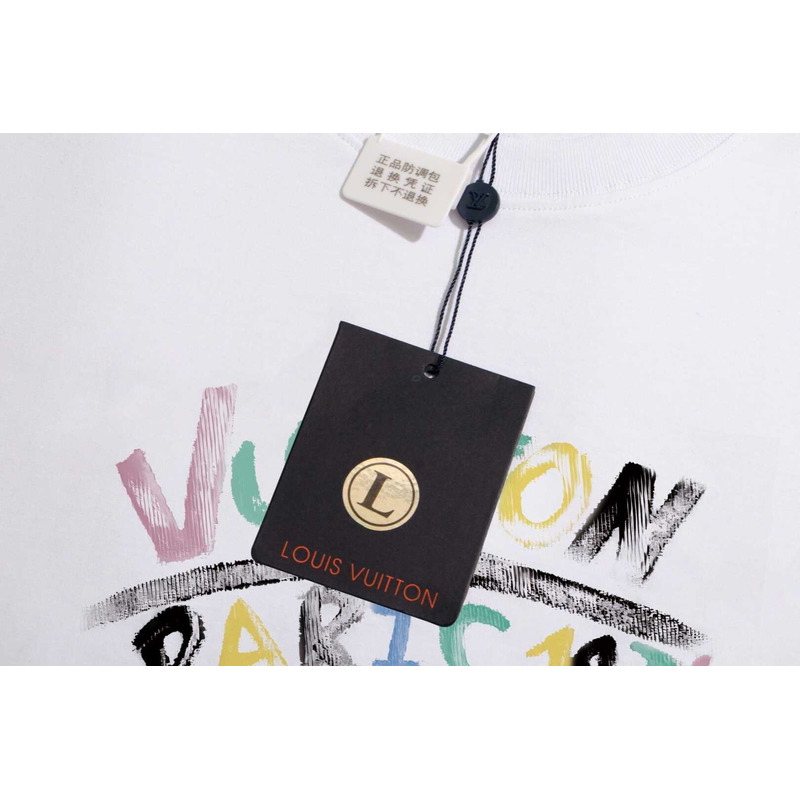 l**is V*t*n x nba t-shirt white