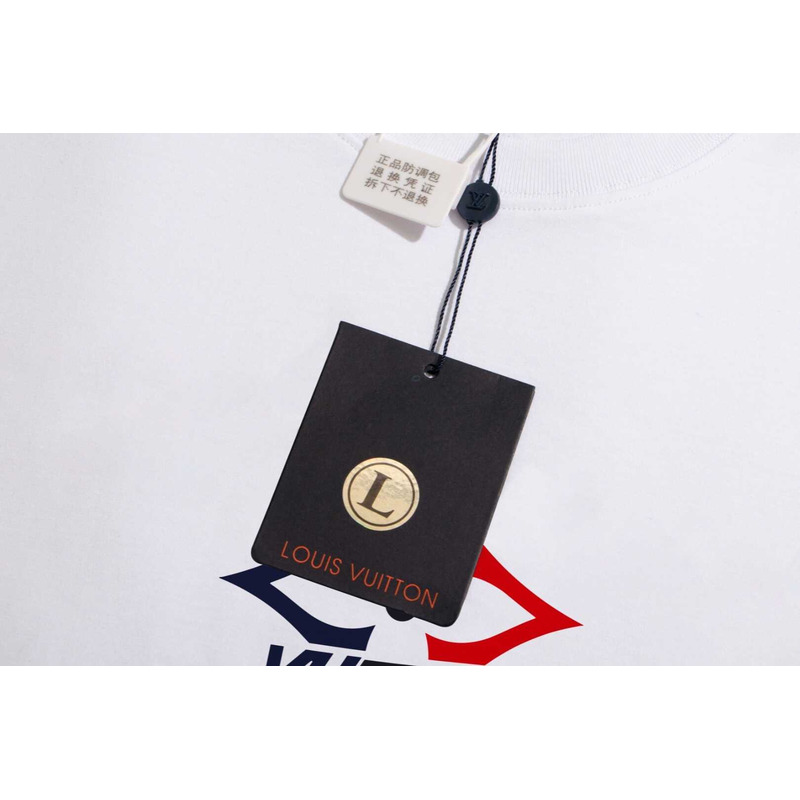 l**is V*t*n snowflake t-shirt white