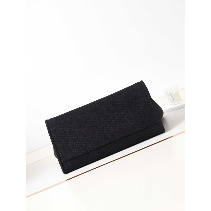 Ch*el deauville tote bag black