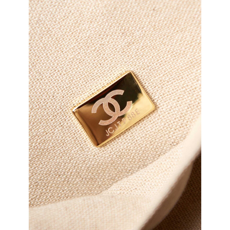 Ch*el deauville tote bag black