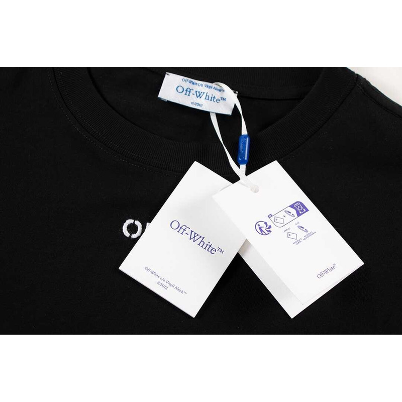 Off White White Arrow T-Shirt Black