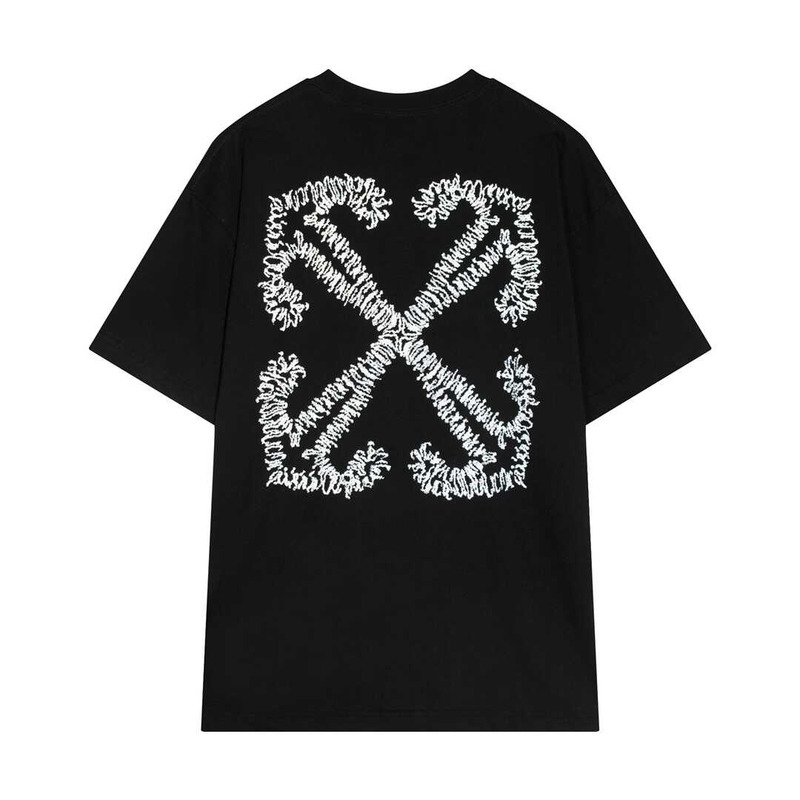 Logo-Embroidered Cotton-Jersey T-Shirt Black