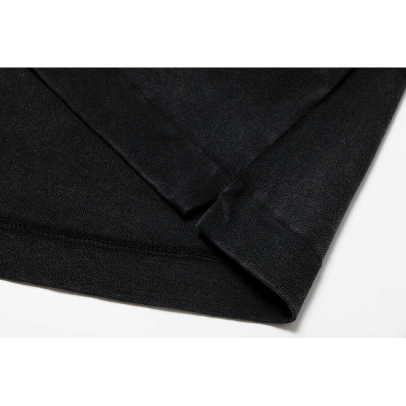 Off White Cotton T-Shirt Black