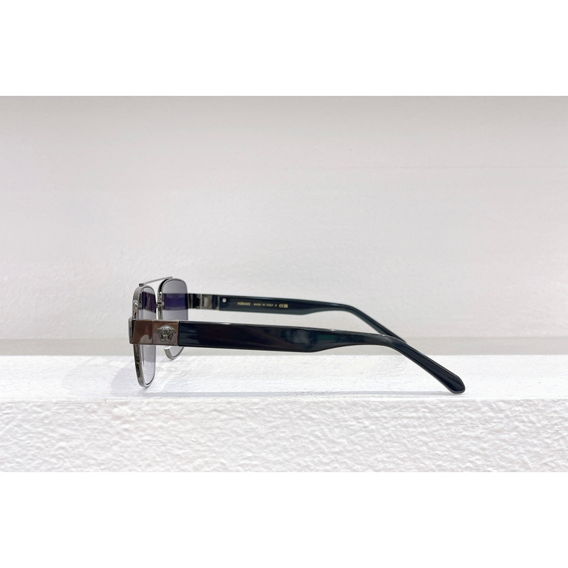 Versace Medusa Squared Sunglasses Black