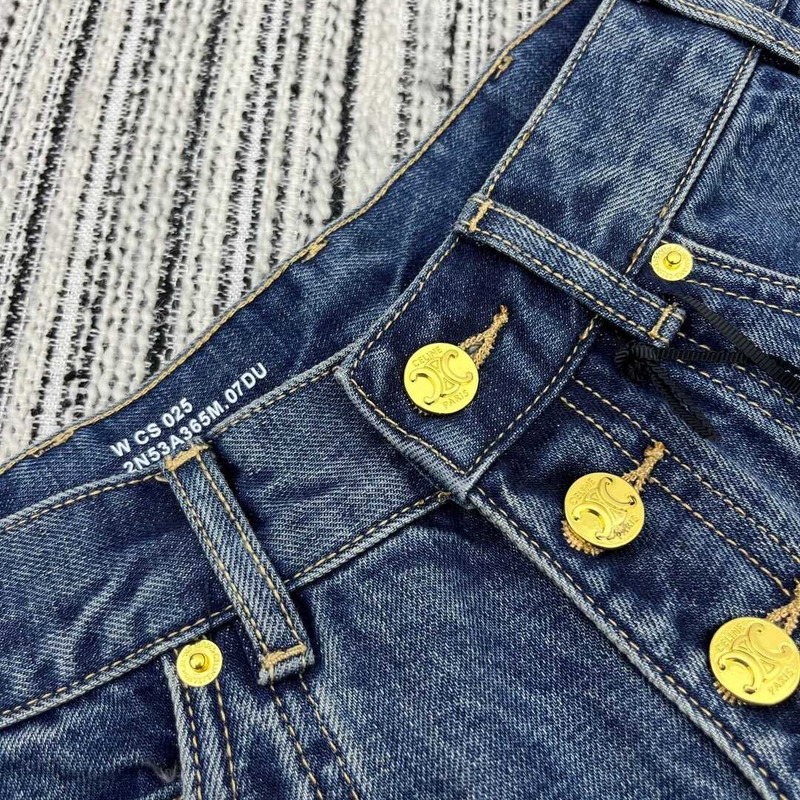 Ce**e mini short denim blue