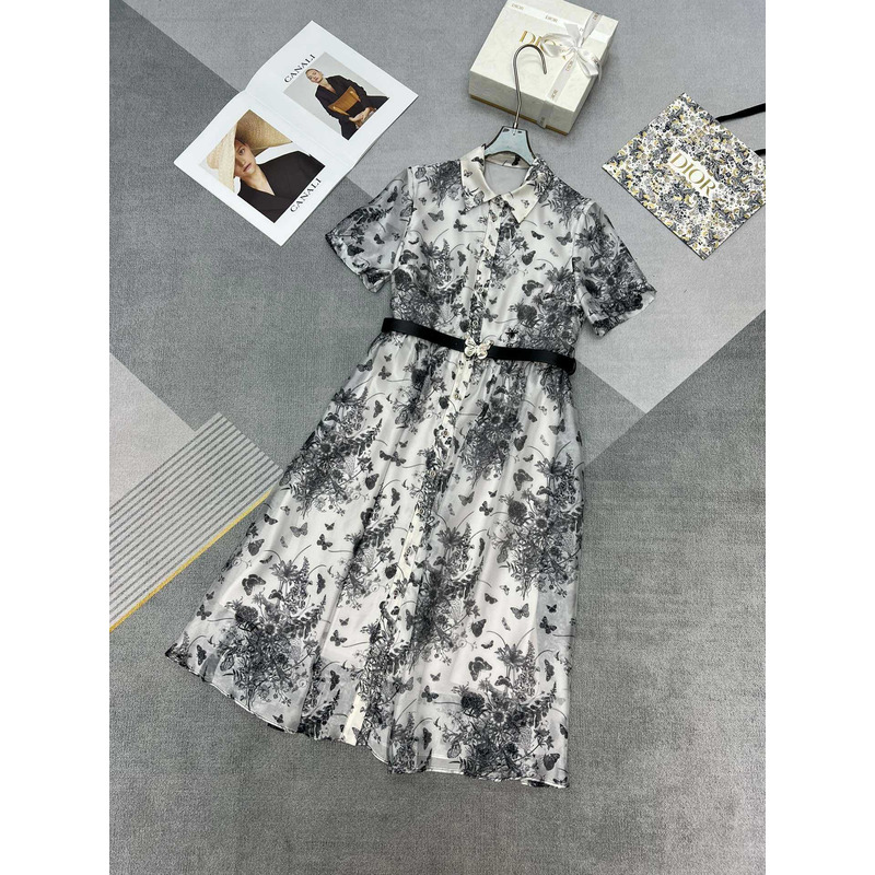 D*or mid-length shirt dress