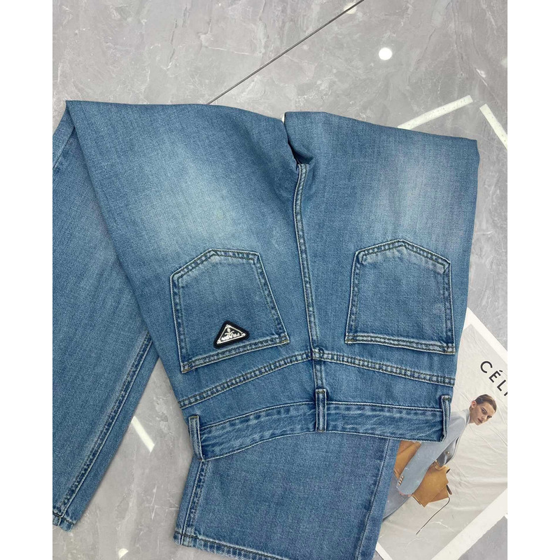 Pra*a denim pants blue