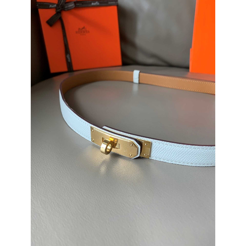 H**mes kelly  white H**mes belt
