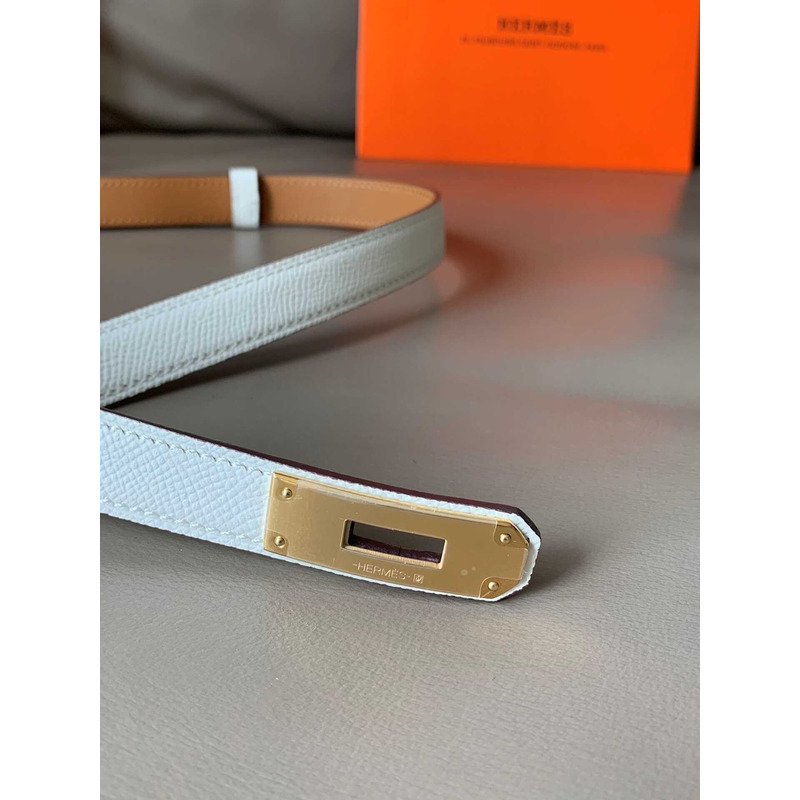 H**mes kelly  white H**mes belt