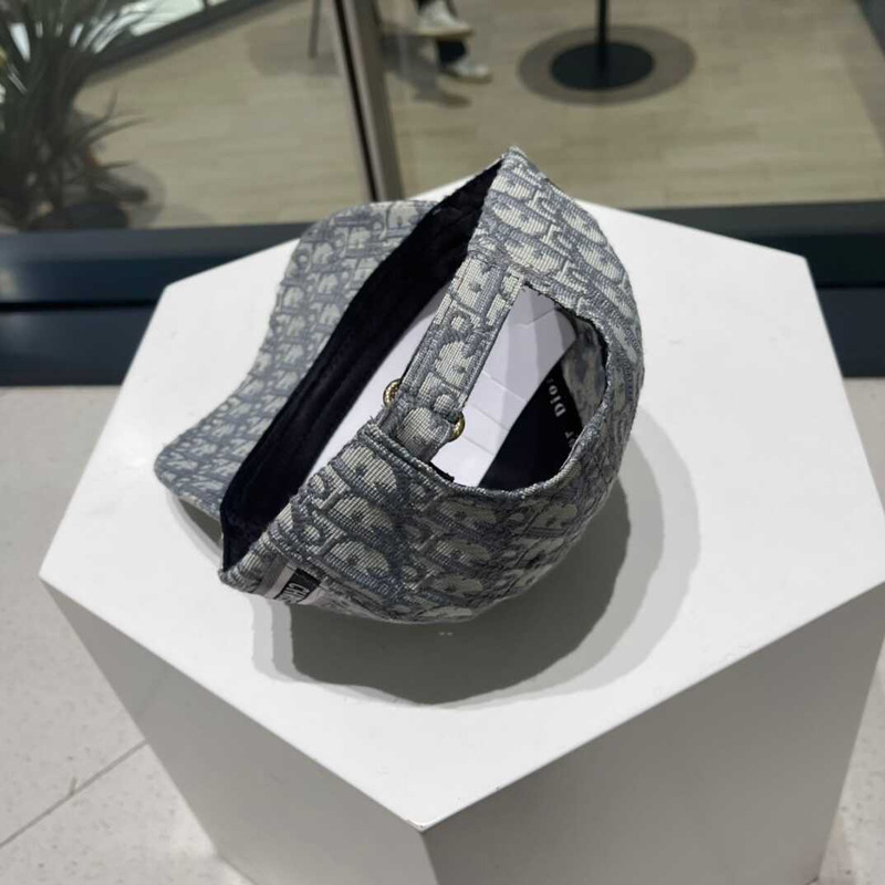 D*or logo oblique print cap