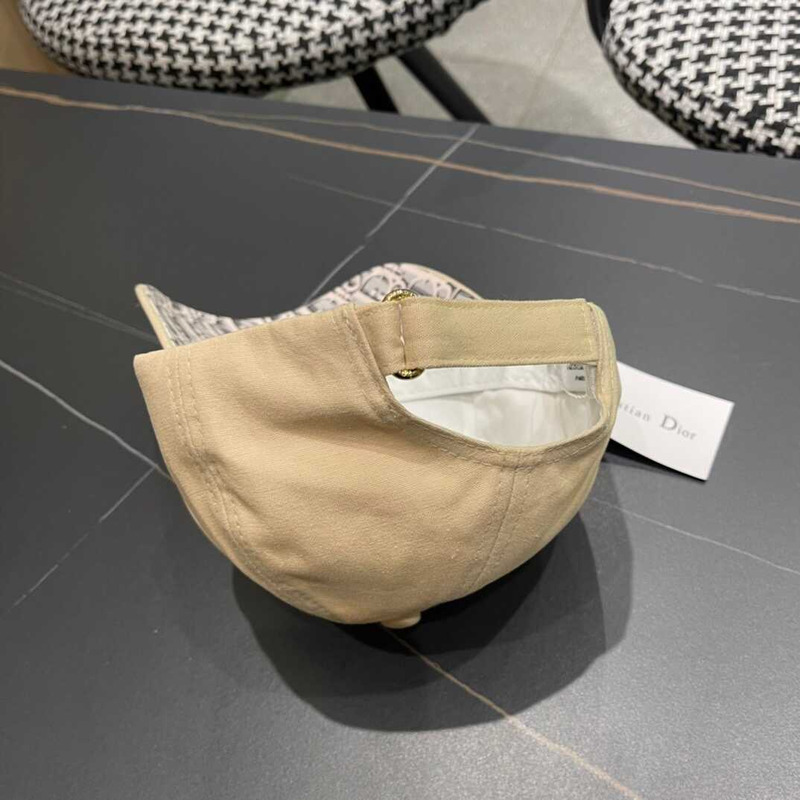 D*or logo oblique print cap