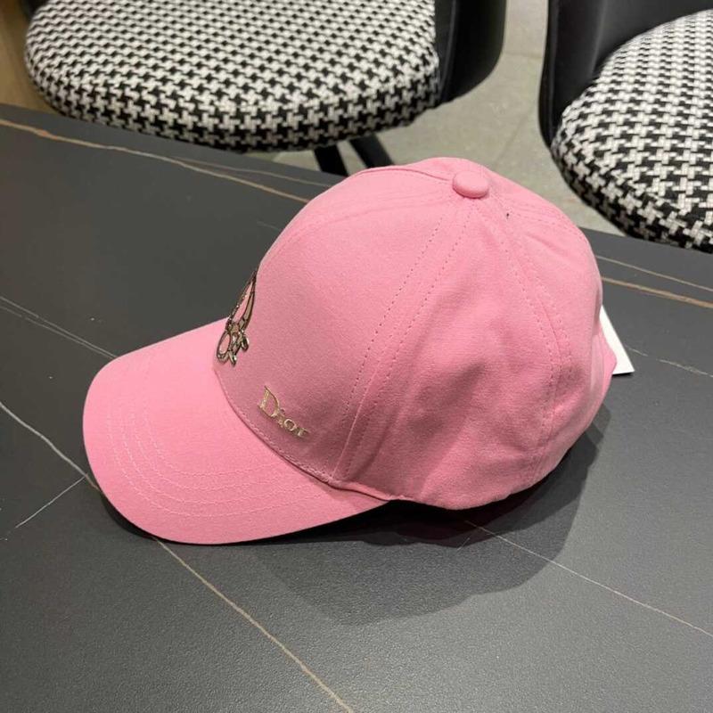 D*or logo oblique print cap