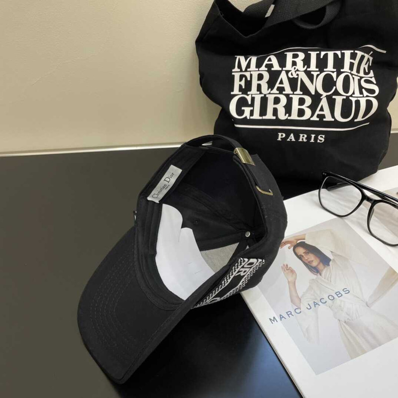 D*or logo baseball cap black