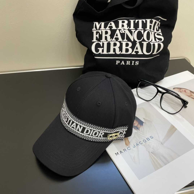 D*or logo baseball cap black